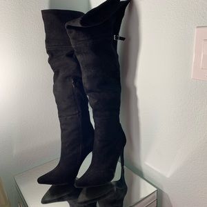 Chinese Laundry Over the knee black boots